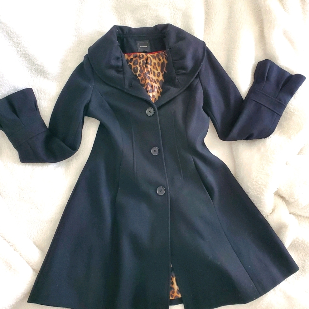 Express Women's Felt Coat